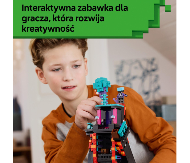LEGO Minecraft 21279 Wieża Endermana - 1331615 - zdjęcie 6
